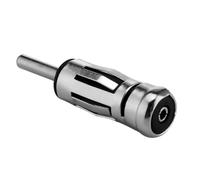 Adaptateur d'antenne autoradio adaptateur ISO 10599 vers DIN 41585 couplage connecteur ISO femelle à mâle fiche pour DAB + AM/FM (1 pc)
