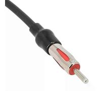 Adaptateur d'antenne autoradio, câble ISO vers DIN pour antenne FM AM, convertisseur audio pour autoradio