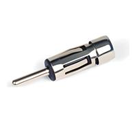 Adaptateur d'antenne - Caliber - ANT614 - ISO vers DIN - FM/AM - Argenté 10x10x40mm