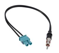 Adaptateur D'antenne De Voiture Dual Fakra De Keple | Adaptateur D'antenne Véhicule Double Fakra vers DIN (Motorola Type) Connecteur pour Systèmes D'antennes De Diversité dans Les Modèles De Voitures