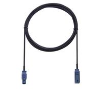 Adaptateur d'antenne Fakra Car Audio Mâle Fakra Z de navigation GPS d'antenne du véhicule GSM à la rallonge femelle de connecteur de queue de prise Z Compatible avec MFD3, RNS2, DVD Nav, W211, MMI