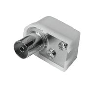 Adaptateur d'antenne - Hama - 4047443431806 - Argent - Conducteur interne à vis - Coaxial