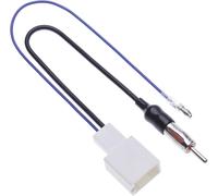 Adaptateur D'antenne Radio De Rechange Câble D'antenne Stéréo Véhicule Compatible avec Runner Avalon Camry Corolla Landcruiser Highlander Prius Prius C RAC4 Sienna Tacoma Tundra DIN Terminal