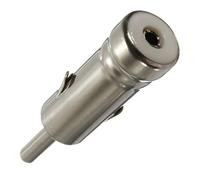 Adaptateur d'antenne Radio de Voiture, Interface coaxiale, Prise DIN Femelle vers Prise ISO mâle coudée Antenne Automobile Antennes Audio et vidéo pour au(A2)