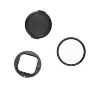 Adaptateur d'appareil photo en aluminium à libération rapide compatible avec cache d'objectif de protection 52 mm