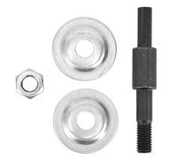 Adaptateur d'arbre de forage, perceuse robuste à grande vitesse en meuleuse, ensemble d'outils de Conversion pour connexion de meule à tige ronde de 6mm (Bielle à poignée diamantée de 8,3 mm)