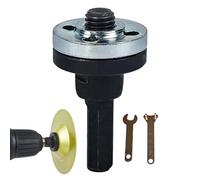 Adaptateur d'arbre de meuleuse - Connecteur de barre d'angle multifonction, outil d'extension de disque, embout de travail du métal réglable, montage d'équipement d'atelier, accessoires de bricolage