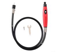 Adaptateur d'arbre flexible avec câble d'extension pour perceuse électrique pour meuleuse et mandrin à trois mâchoires (B)