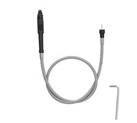 Adaptateur d'arbre Flexible, câble de meuleuse d'extension de perceuse avec plage de serrage de mandrin de 0.3 à 3mm pour outil rotatif