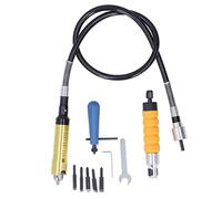 Adaptateur d'arbre Flexible, clé de mandrin d'extension Flexible, kit d'outils de Conversion de perceuse électrique 10 pièces pour meulage, Sculpture, ponçage, Polissage, Acier