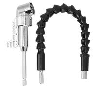 Adaptateur d'arbre Flexible universel, pilote d'embout à 105 degrés, accessoire de perceuse électrique en alliage pour espaces étroits, Kit d'outils matériels