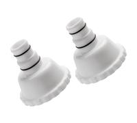 Adaptateur d'aspirateur RP/RX Skimmer Pièces de rechange pour raccord de tuyau de 3,8 cm et 3,2 cm compatible avec les piscines hors sol Summer Waves