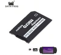 Adaptateur DATA FROG Memory Stick Pro Duo, compatible avec PSP 1000/2000/3000, adaptateur convertisseur de carte micro SD TF vers carte MS, plug and play 1 PCSLettresABS