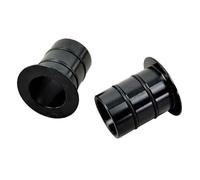 Adaptateur d'axe traversant de 15 mm à 12 mm, conversion de moyeu QR en aluminium CNC pour 15 x 100/110 à 12 x 100/110 mm, compatible avec les moyeux à disque Hope et Road