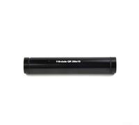 Adaptateur d'axe traversant de 20 mm à 15 mm, réducteur de moyeu de vélo en alliage d'aluminium pour fourche de 100/110 mm, kit de conversion de vélo de montagne (110 mm)
