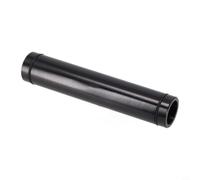 Adaptateur d'axe traversant de vélo 20 mm vers 15 mm pour moyeu avant 100/110 mm Conversion Skewer en alliage d'aluminium noir Montage sans outil pour VTT et vélo électrique (100 mm)