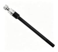 Adaptateur d'axe traversant pour remorque de vélo pour attelage Noir