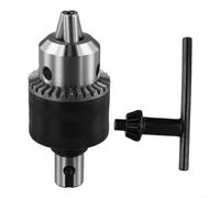 Adaptateur de 1,9 cm pour tige Weldon vers filetage conique B16 Kit de mandrin magnétique 1 5 13 mm Plage de serrage avec clé de mandrin pour fixations de perceuse (3)