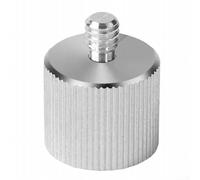 Adaptateur de 5/8" à 1/4" pour support de niveau et trépied, alliage d'aluminium femelle de 1,6 cm vers 1/4" mâle pour télémètre, support de micro, mesure
