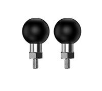 Adaptateur de Balle de Montage pour Moto, VTT, rétroviseur, vis à tête sphérique 1/4-20 Compatible avec RAM Mount(SZ-1/4 * 2)