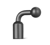 Adaptateur de base de support de boule de 17 mm pour téléphone et tablette, changement de trou fileté pour perche à selfie 1/4"