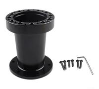 Adaptateur de base d'extension de volant de voiture pour un placement optimisé de la main et une réduction de la flexion du poignet pendant le fonctionnement (noir 101 mm)