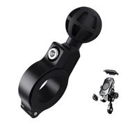 Adaptateur de Base en Aluminium avec Rotation 360° pour Guidon de 22mm à 32mm - Compatible avec Montages de Téléphone RAM/Bike avec Douilles à Boule de 1 Pouce，Rotation À 360° pour Un Confort d