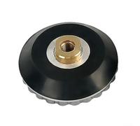 Adaptateur de base professionnel de 12,7 cm à changement rapide en aluminium pour polissage de pierre, meulage avec trou d'eau 5000 tr/min (filetage de 14 mm)