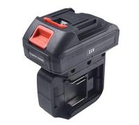 Adaptateur de batterie 1 à 2 pour outils électriques Dayi et Mta, noir, 135 x 100 mm, compatible avec les palans, clés, lampes de travail