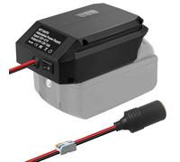 Adaptateur De Batterie, 18 V vers 12 V Convertisseur Step Down, 5-13 V Adaptateur Convertisseur, Convertisseur Adaptateur Abaisseur, Convertisseur Abaisseur pour Tous Les Équipements Automobiles