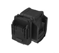 Adaptateur de batterie 2 en 1 pour outils électriques, compatible avec batteries Li-Ion 18 V pour perceuse, clé électrique, tournevis, lampe de travail, noir