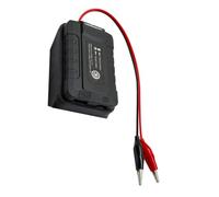 Adaptateur de batterie 21 V avec fils à clipser pour alimentation externe | Coque extérieure, câbles de sortie, utilisation de diagnostic d'entretien