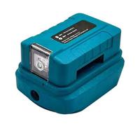 Adaptateur de batterie à lumière LED pour batterie 14, 4 V / 18 V, outil électrique sans fil, conception légère, convertisseur de modification efficace pour outil électrique