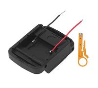 Adaptateur de Batterie ABS ABS Adaptateur d'outil d'alimentation Anti-Corrosion résistant aux ABS pour BL1820 BL1830 BL1840 BL1850 18V 14.4V Lithium Battery DIY Modification