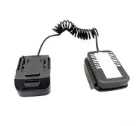 Adaptateur de batterie au lithium, cordon d'extension à connexion rapide, pour batteries 18 V/21 V, pour outils électriques correspondants