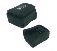 Adaptateur de batterie avec lumière LED et sortie USB pour batteries Dewalt 18 V DCB180/DCB182/pour DCB184/DCB200/DCB201/DCB203 Series Tool Battery Converter (pour 48-11-1862)