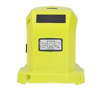 Adaptateur de Batterie avec Protection Basse Tension, Convertisseur D'adaptateur de Batterie au Lithium avec 2 Ports USB et Tête CC pour Ryobi One P743 PSK005 PBP2003 P107