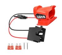 Adaptateur De Batterie, Conception À Conductivité Améliorée, Couleur Noir Et Bleu, Câble De Connecteur D'alimentation, Fil Porte-fusible, Performances Stables, Pour Utilisation Scolaire En Véhicule Ro