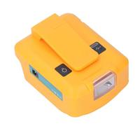 Adaptateur de Batterie de lumière LED Type C Port USB DC12V 2A Sortie Lithium Battery Converter pour DCB180 DCB181 18V 20V