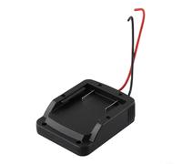 Adaptateur de batterie DIY pour batterie Li-ion Metabo 18 V avec sortie de câble 12 AWG, pour modèles 625367000, 625368000, 321000480, 321000550, 625459000, BS18 pour LT, SB18 pour LT, SSWW. 18 pour L