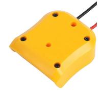 Adaptateur de batterie DW12V DIY compatible avec batterie Li-ion 10,8 V-12 V, support de station d'accueil