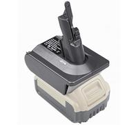 Adaptateur de batterie DW20V7V8, compatible avec aspirateur Dyson V7 V8, pour batterie DEWALT 20 V MAX XR, convertisseur pour V7 Animal V8 Absolute