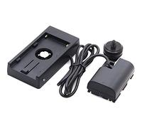Adaptateur de batterie F970 vers LP-E6 pour Canon EOS 5D Mark II, III, IV, 5D4, 6D, 6D2, 7D, 7D2, 60D, 70D, 80D, 5DSR