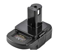 Adaptateur de batterie for aspirateur, compatible avec Dewalt et RYOBI, convertisseur 18 V