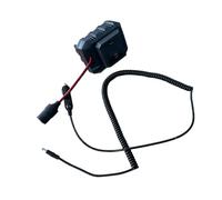 Adaptateur de batterie Installation rapide 2 en 1 Connecteur prolongé de remplacement pour adaptateur d'extension d'équipement 18 V
