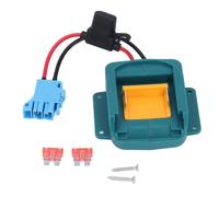 Adaptateur de batterie Kit de conversion de batterie pour jouet d'équitation pour enfants avec connecteur de faisceau de câbles et porte-fusible pour connecteur bleu BL1850 BL1860