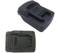 Adaptateur de batterie lithium-ion 18 V/20 V pour Dewalt DCB200, DCB201, DCB203, DCB204 et DCB205, compatible avec les outils de batterie Parkside X20V Team, boîtier en plastique, design