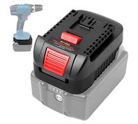 Adaptateur de Batterie MT18BS pour Makita vers Bosch GBA, convertisseur Adaptateur TEPULAS pour Batterie Makita 18V LXT vers Outils électriques Bosch Professional GBA 18V Bleus (Batterie Non Incluse)