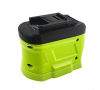 Adaptateur de batterie pour 18 V à 20 V Max, convertisseur pour RYB18DW DCB200 DCB203, accessoire en plastique ABS pour une durée de vie prolongée, vert (RYB18EIN)