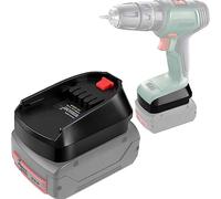 Adaptateur de batterie pour batterie au lithium Bosch GBA 18 V, compatible avec les outils électriques sans fil Bosch PBA 18 V, convertit la batterie Bosch GBA 18 V en batterie Bosch PBA 18 V